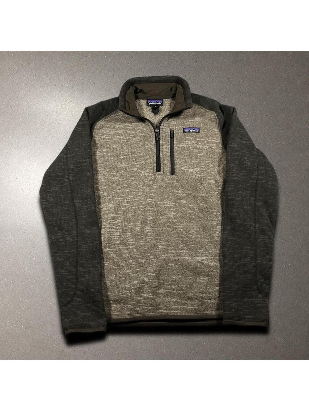 Patagonia Men’s Better Sweater 1/4 Zip Two Tone Pullover Fleece